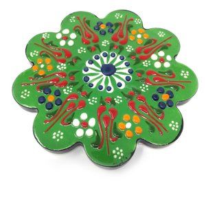 Turkish Handmade Floral Coaster